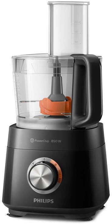 Philips Viva Collection Compact 850W Food Processor (Black)